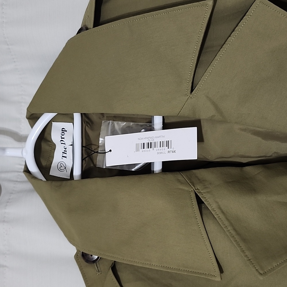 The Drop Women's Classic Trench Coat - Picture 3 of 8